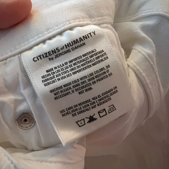 Citizens of Humanity Rocket Sculpt in White (26) - Picture 15 of 15